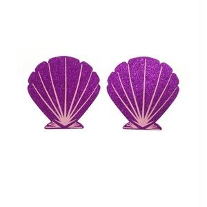 Seashell Mermaid Nipple Covers Pasties (2 Sets)